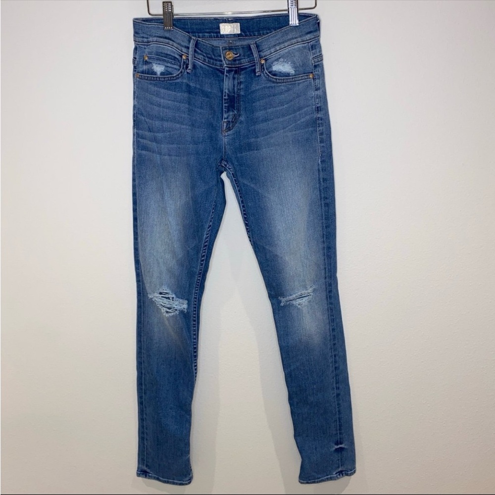 Mother Jeans The Muse In Wild Thing Distressed Size 25‎